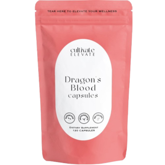 Drakenbloed capsules gemaakt door Cultivate Elevate